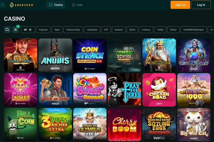 Luckygem Casino – Uw favoriete online casino in Nederland image 3